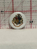 Hogwarts Coat of Arms Harry Potter Button Pinback