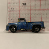 Blue Pick Up Truck ©1973 Hot Wheels Diecast Car GD