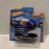 Blue Corvette C7 R 8/10 HW Race Team 2019 FYC75 193/250 Hot Wheels Short Card