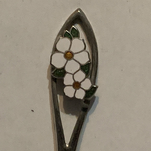 Vancouver BC Dogwood Flower Collectable Souvenir Spoon BE