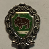 Montana Buffalo Collectable Souvenir Spoon BE