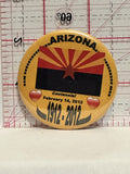 Arizona Centennial 2012 Button Pinback