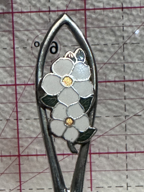 Vancouver British Columbia Dogwood Flower  Souvenir Spoon