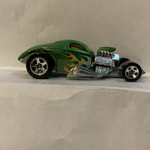 Green 1/4 Mile Coupe ©2002 Hot Wheels AA