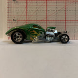 Green 1/4 Mile Coupe ©2002 Hot Wheels AA