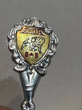 Golden BC Grizzly Bear Canada  Souvenir Spoon