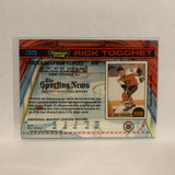 #35 Rick Tocchet Philadelphia Flyers 1991-92 Topps Stadium Club Hockey Card LM