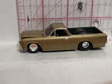 Gold 1967 Chevrolet El Camino Maisto Diecast Car