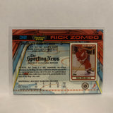 #32 Rick Zombo Detroit Red Wings 1991-92 Topps Stadium Club Hockey Card LM