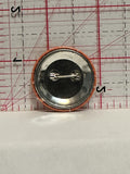 Pumpkin Jack O Lantern Button Pinback