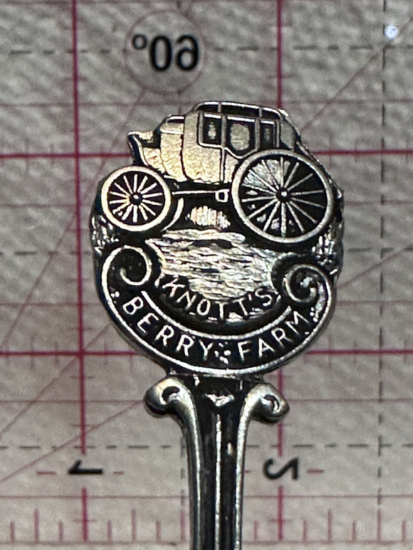 Knotts Berry Farm Stage Coach California  Souvenir Spoon