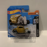 Copper 32 Ford 4/10 Rod Squad 2019 FYD91 105/250 Hot Wheels Short Card