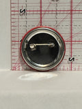 Staching through the Snow  Button Pinback