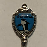 Sea World Orca Killer Whale Collectable Souvenir Spoon BE