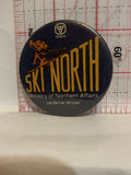 Ski North Ministry of Northern Affairs Leo Bernier Minister Ontario Button Pinback
