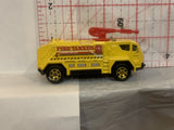 Yellow Airport Fire Tanker 2003 Matchbox Loose Diecast Car