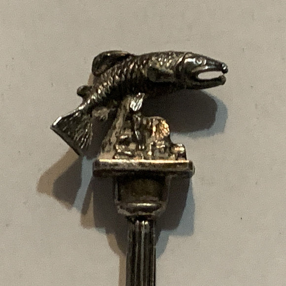 Oregon Salmon Fish Collectable Souvenir Spoon BE