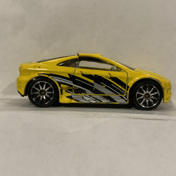 Yellow Asphalt Assault ©2003 Hot Wheels Diecast Car GD
