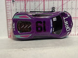 Purple #19 High Speed Drift Racer Unbranded Diecast Car