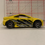 Yellow Asphalt Assault ©2003 Hot Wheels Diecast Car GD
