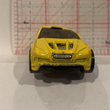 Yellow Asphalt Assault ©2003 Hot Wheels Diecast Car GD