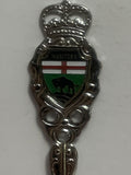 Manitoba Crest Emblem Souvenir Spoon