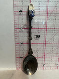 Clog Blue White Windmill Dezet 90  Souvenir Spoon