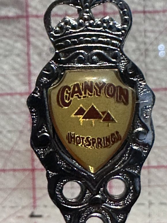 Canyon Hot Springs British Columiba  Souvenir Spoon