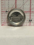 Raccoon Cartoon Logo Button Pinback