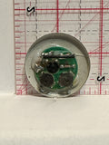 Rail Road Crossing Button Pinback