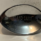 Island Lake Alberta Oil Derricks Collectable Souvenir Spoon BF
