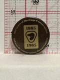 100 Years of Heritage Conservation 1885 1985 Button Pinback