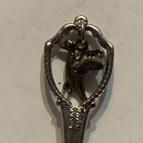 Wisconsin America's Dairy Land Duck Collectable Souvenir Spoon BF