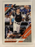 # 105 J.T. Realmuto Miami Marlins 2019 Donruss Baseball Card