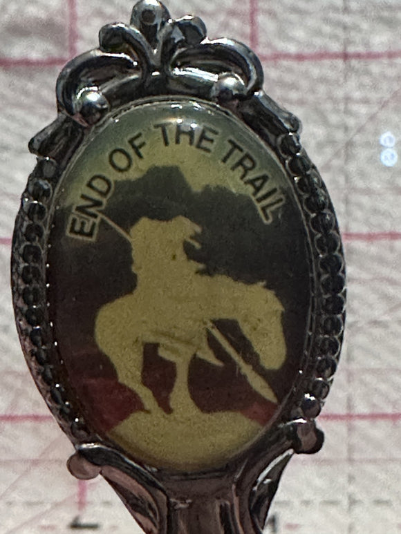 End of the Trail Oklahoma  Souvenir Spoon
