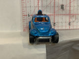 Blue Volkswagen Beetle 1983  Hot Wheels Loose Diecast Car
