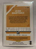 # 144 Jose Martinez 193/305 Seasons Stats St Louis Cardinals 2019 Donruss Baseball Card