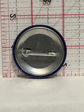 Kiss Me I Don't Smoke Mascot Canadian Cancer Society Button Pinback