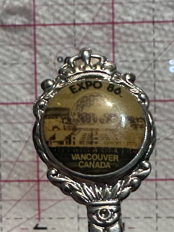 Expo 86 Vancouver British Columbia  Souvenir Spoon
