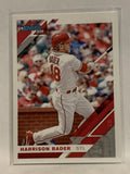 # 199 Harrison Bader St Louis Cardinals 2019 Donruss Baseball Card
