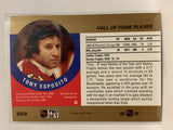 # 659 Tony Esposito Hall of Famer Chicago Blackhawks 1990-91 Proset Hockey Card