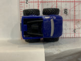 Blue Lifted Racer Truck Hot Wheels Loose Diecast Car