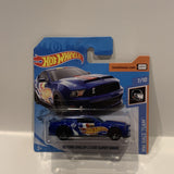 Blue 10 Ford Shelby GT500 Super Snake 7/10 HW Race Team 2019 FYC74 192/250 Hot Wheels Short Card