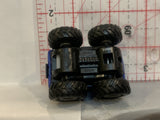 Blue Lifted Racer Truck Hot Wheels Loose Diecast Car