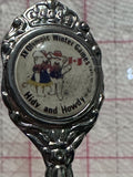 XV Olympic Winter Games Hidy Howdy Calgary Alberta  Souvenir Spoon