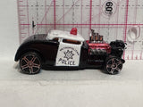 Black White Metropolitan Police Knuckle Dragger Maisto Diecast Car