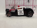 Black White Metropolitan Police Knuckle Dragger Maisto Diecast Car