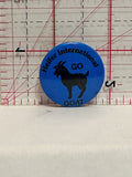 Heifer International Go GOAT Button Pinback