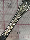 Chicago City Illinois Silver Plated  Souvenir Spoon