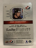 # 17 Josh Morrissey Vancouver Canucks 2017-18 Upper Deck Hockey Card